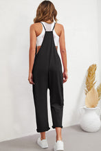 Load image into Gallery viewer, Black Straight Leg Jumpsuit
